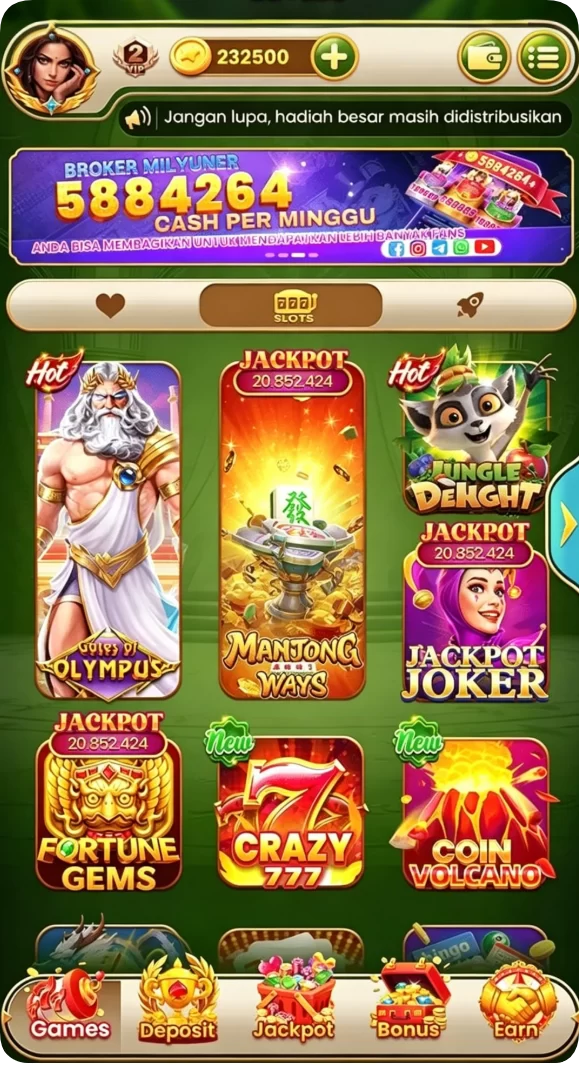 Aplikasi agen777 Terpercaya untuk Android screenshot 3